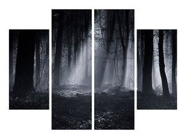 4-piece-canvas-print-capela-forest