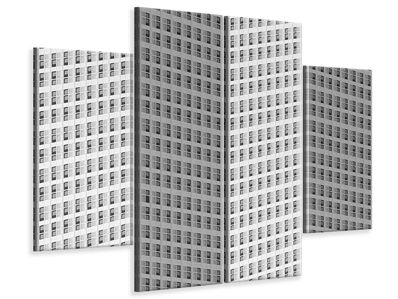 4-piece-canvas-print-city-pattern