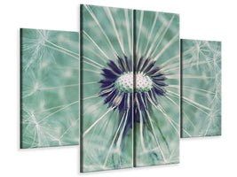 4-piece-canvas-print-close-up-dandelion