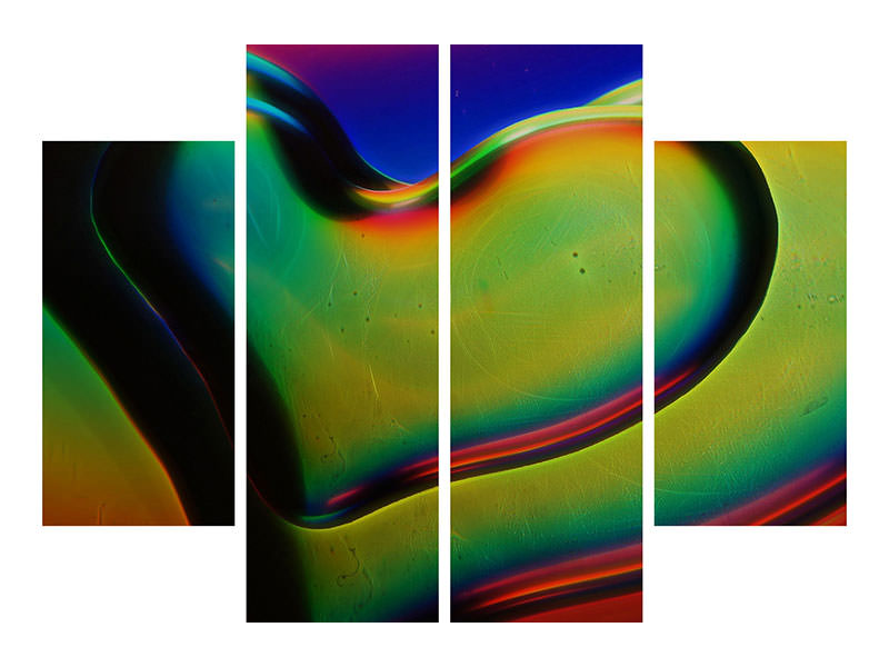 4-piece-canvas-print-colored-hearts