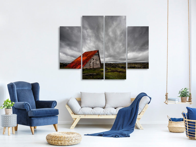 4-piece-canvas-print-crazy-sky-ii
