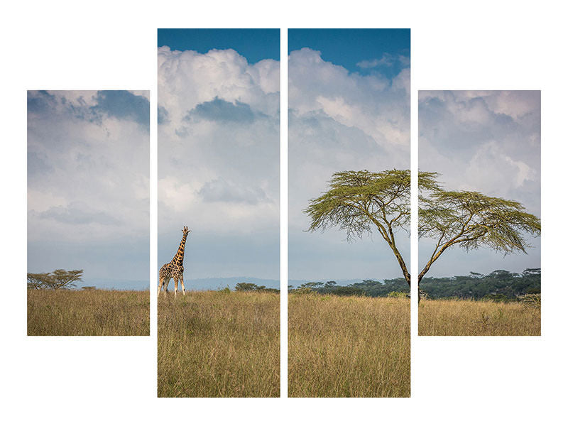 4-piece-canvas-print-east-africa