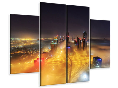 4-piece-canvas-print-fog-invasion