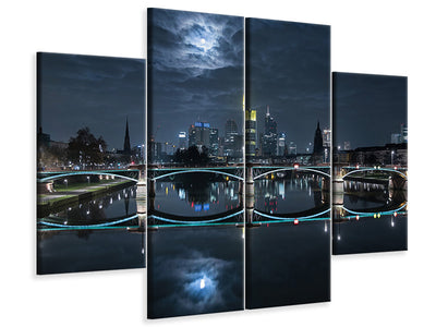 4-piece-canvas-print-frankfurt-at-full-moon