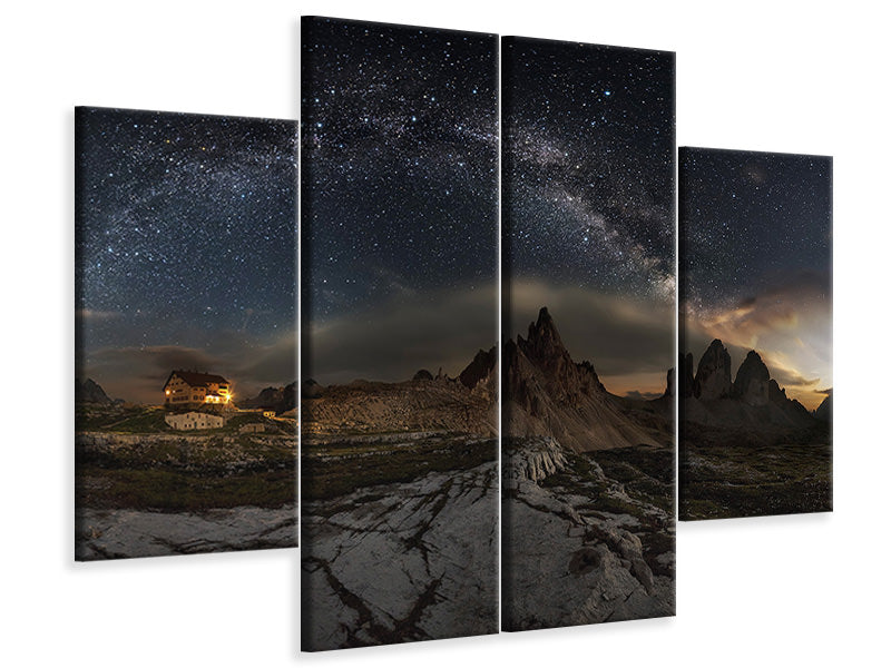 4-piece-canvas-print-galaxy-dolomites