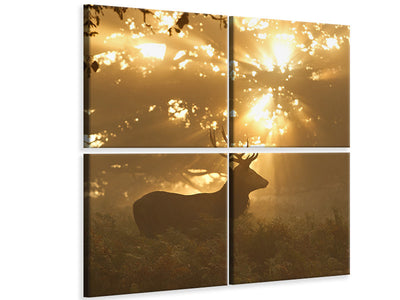 4-piece-canvas-print-ghost-of-the-forest