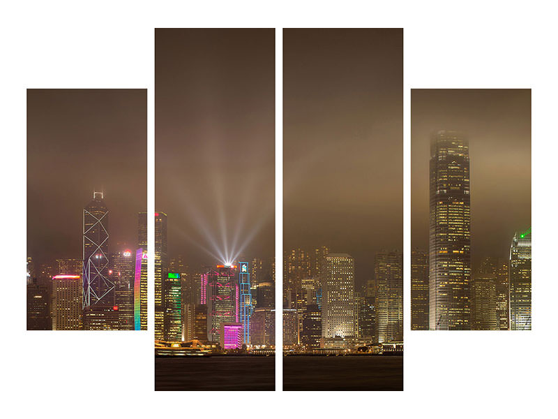 4-piece-canvas-print-hong-kong-island