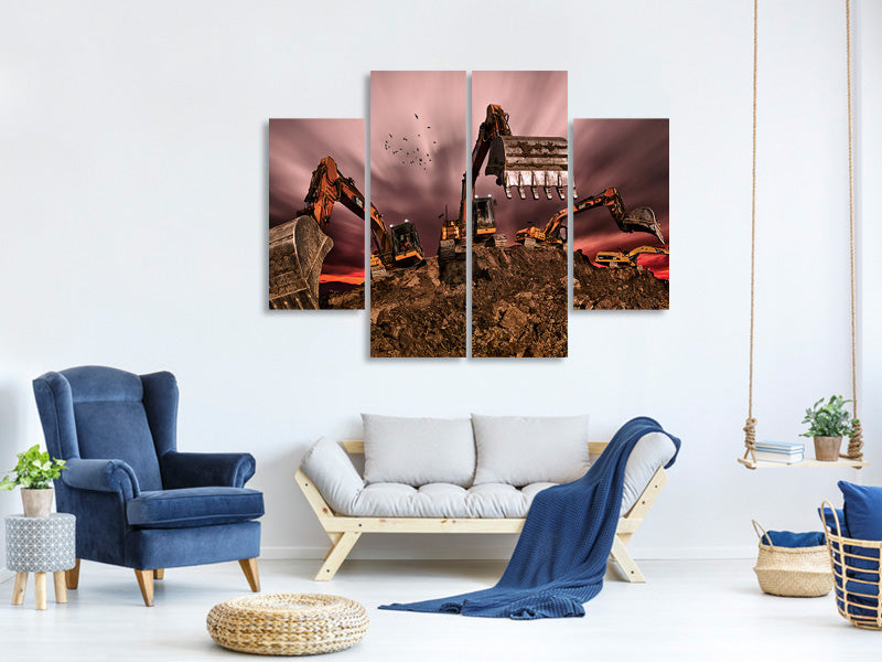 4-piece-canvas-print-invasion