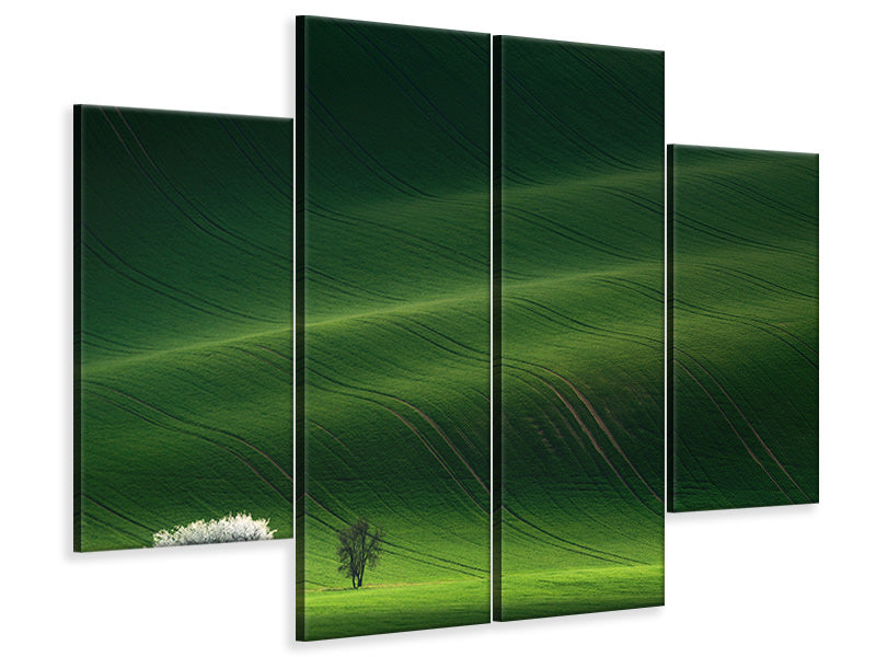 4-piece-canvas-print-ladies-in-white