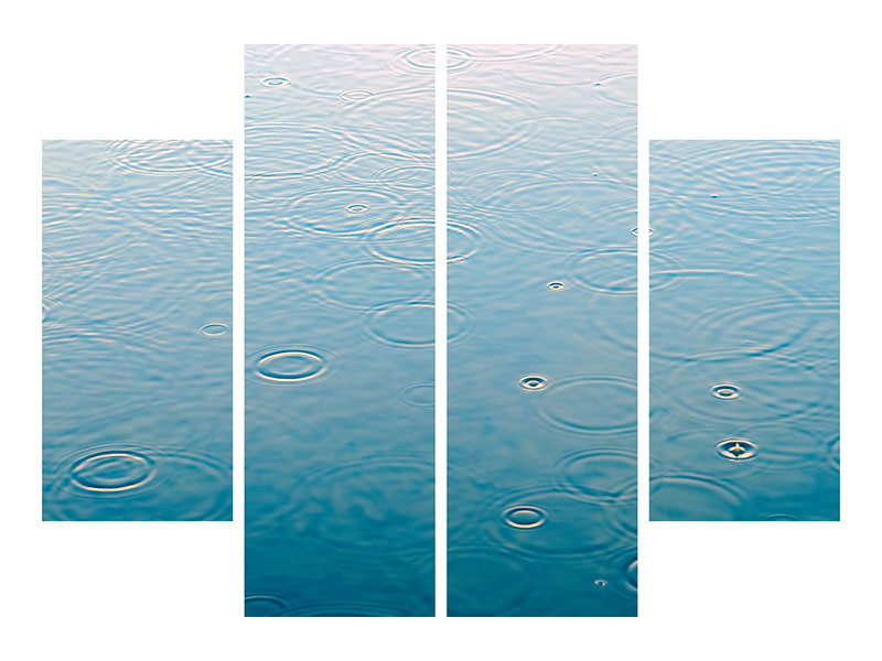 4-piece-canvas-print-light-raindrops