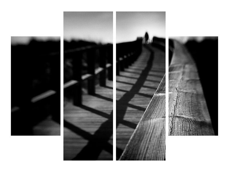 4-piece-canvas-print-lonely-rails