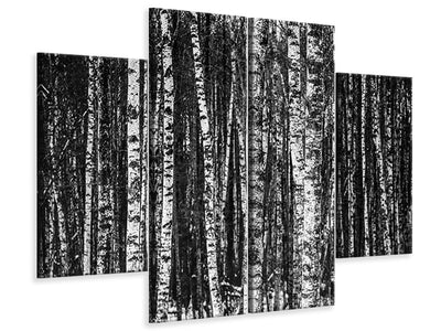 4-piece-canvas-print-many-birches-xl