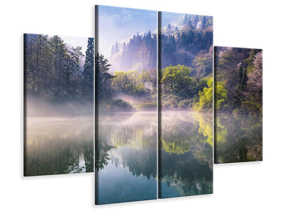 4-piece-canvas-print-morning-calm