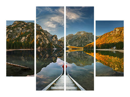 4-piece-canvas-print-morning-silence