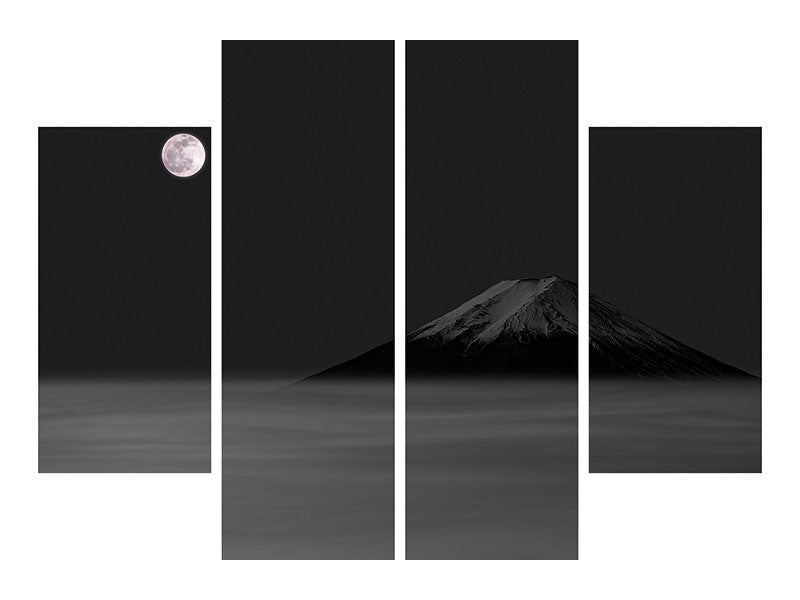 4-piece-canvas-print-mount-fuji