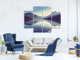 4-piece-canvas-print-mountain-reflection