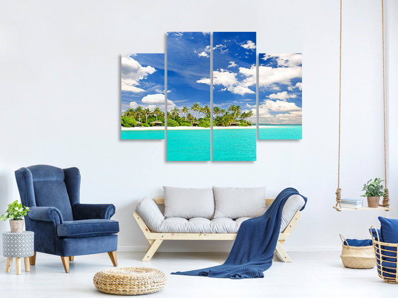 4-piece-canvas-print-my-island-ii