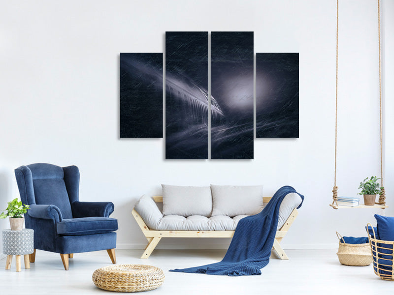 4-piece-canvas-print-night-flight