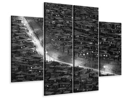 4-piece-canvas-print-night-walk