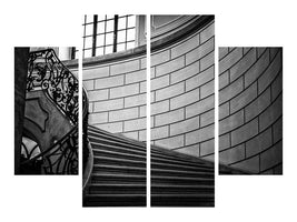 4-piece-canvas-print-noble-stairs