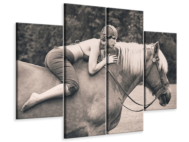 4-piece-canvas-print-off-to-the-races