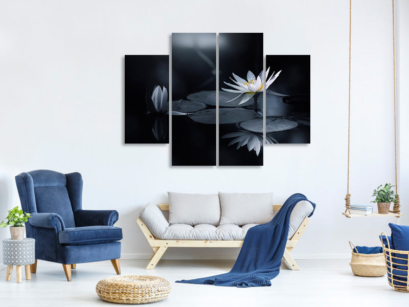 4-piece-canvas-print-reflection-iv