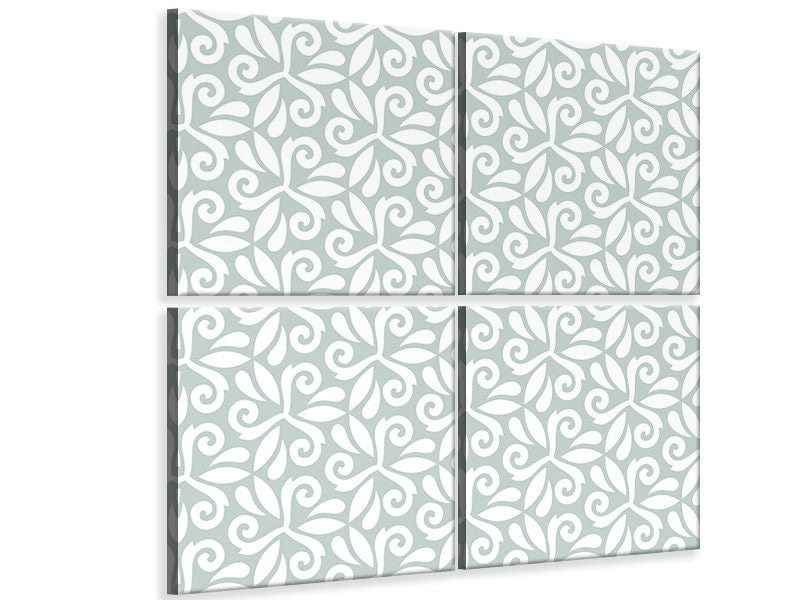 4-piece-canvas-print-renaissance-pattern