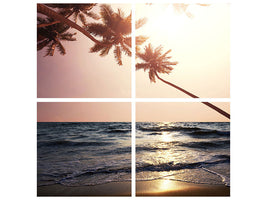 4-piece-canvas-print-seaside