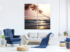 4-piece-canvas-print-seaside