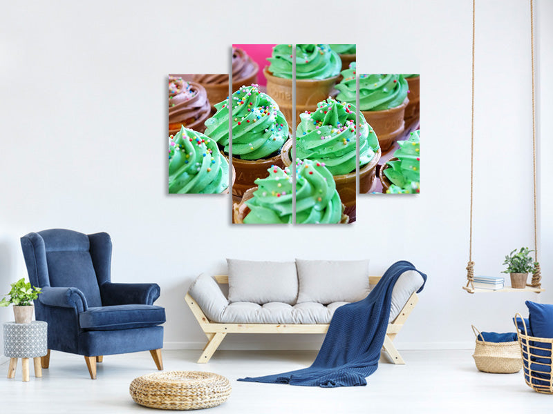 4-piece-canvas-print-soft-ice-cream