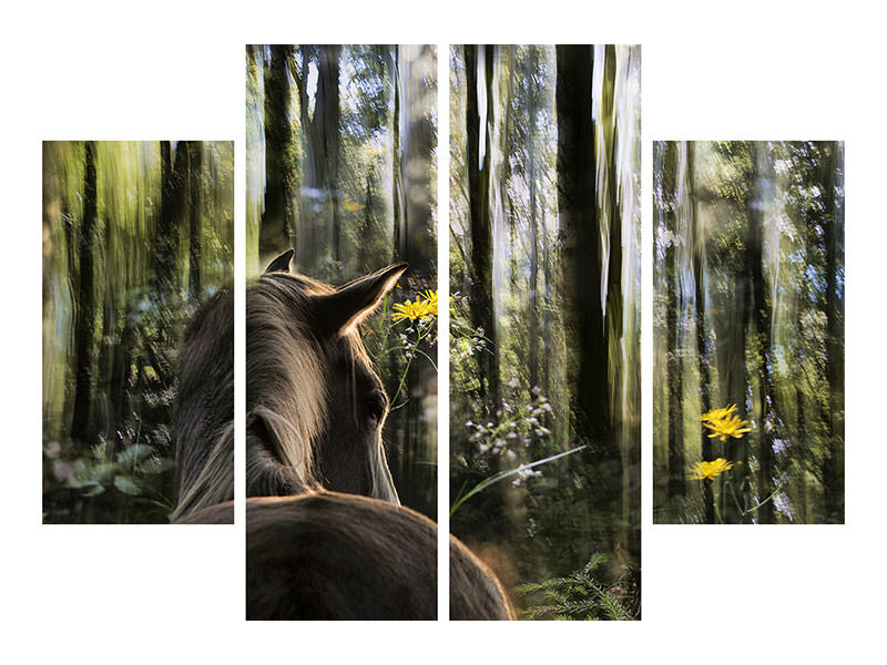 4-piece-canvas-print-sound-are-forest