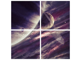 4-piece-canvas-print-space-travel