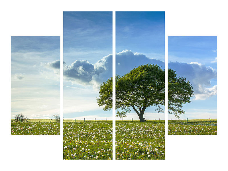 4-piece-canvas-print-spring-tree