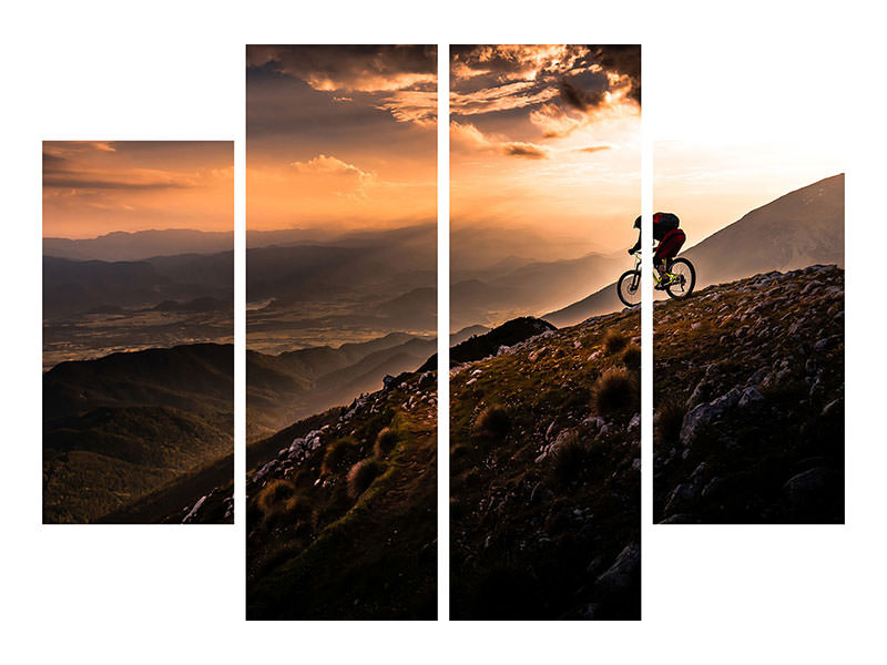 4-piece-canvas-print-sunset-ride