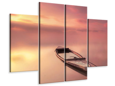 4-piece-canvas-print-the-boat