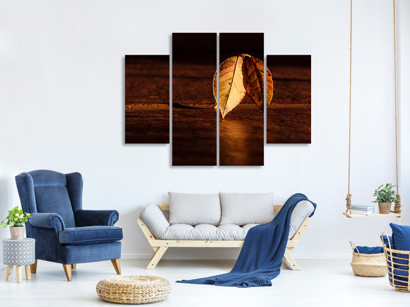 4-piece-canvas-print-the-leaf