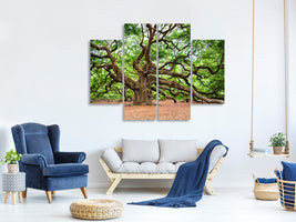 4-piece-canvas-print-the-oak