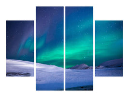 4-piece-canvas-print-the-polar-light