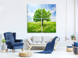 4-piece-canvas-print-the-tree