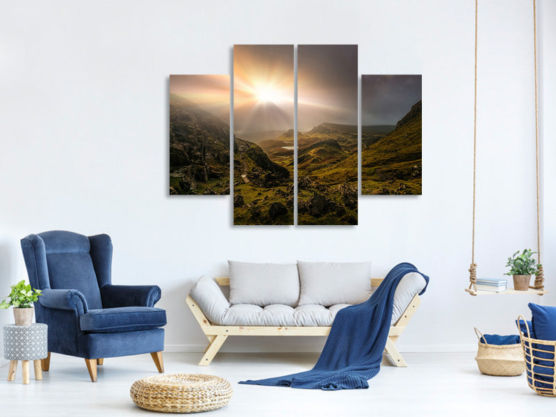 4-piece-canvas-print-trotternish-ridge-light-iii