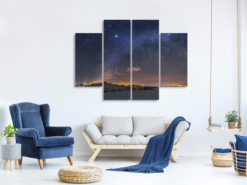 4-piece-canvas-print-under-the-starbow