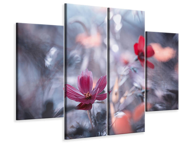 4-piece-canvas-print-une-autre-fleur-une-autre-histoire