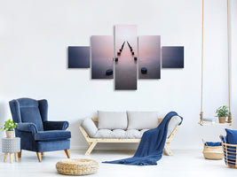 5-piece-canvas-print-alone-in-the-silence