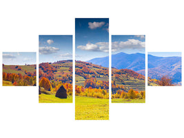 5-piece-canvas-print-autumnal-mountain-landscape