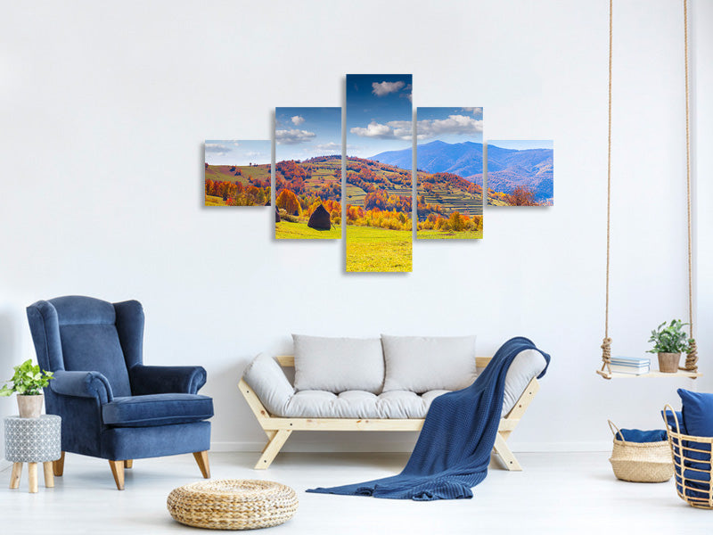 5-piece-canvas-print-autumnal-mountain-landscape