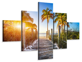 5-piece-canvas-print-beach-away