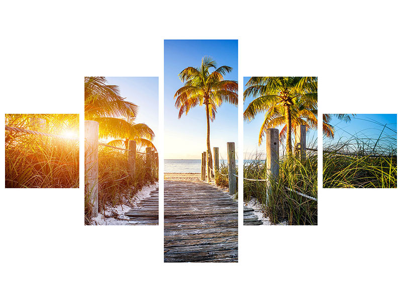 5-piece-canvas-print-beach-away