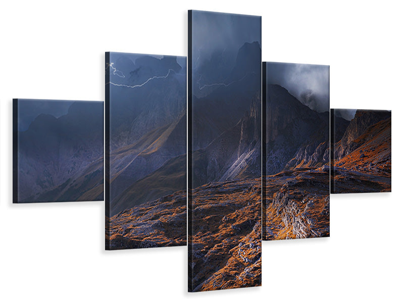 5-piece-canvas-print-bergwetter