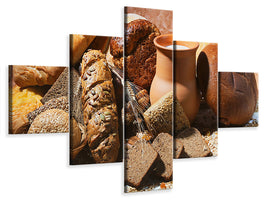 5-piece-canvas-print-breakfast-breads