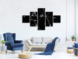 5-piece-canvas-print-crossed-lines-ii